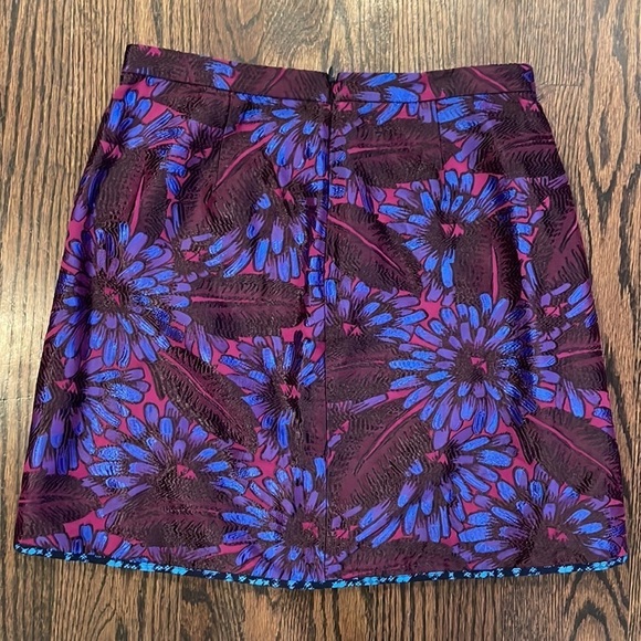 J. Crew Floral Jacquard Mini Skirt - Picture 7 of 11